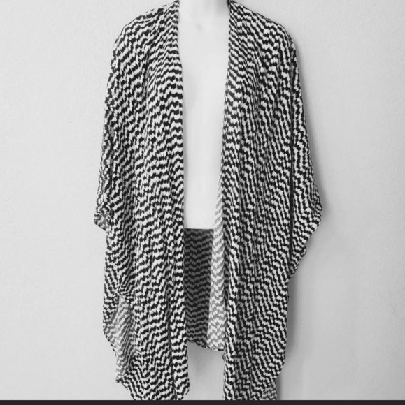 💚5/$25 Oversized Open Front Cardigan Duster Coverup Kimono One Size - Picture 4 of 8